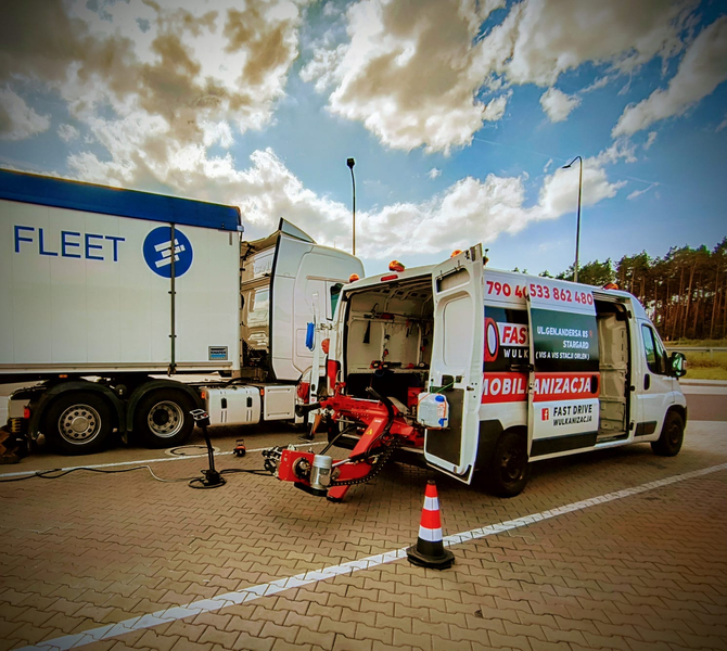Zdjęcie na okładce dla Wulkanizacja TIR Stargard 24h - Samochody Ciężarowe - Fast Drive Wulkanizacja